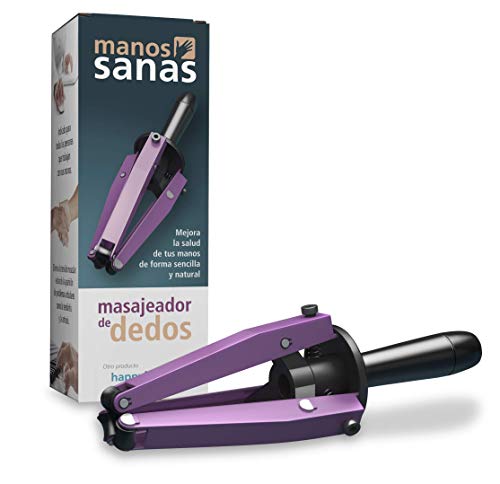 Masajeador manual de dedos Manos Sanas®. Activa la circulación de los dedos de tus manos. Sistema Patentado Oficial fabricado en España. CE