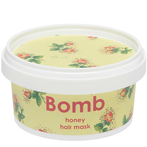 Mascarilla de miel de pelo - mascarilla para el pelo con aceite de colza de Bomb Cosmetics