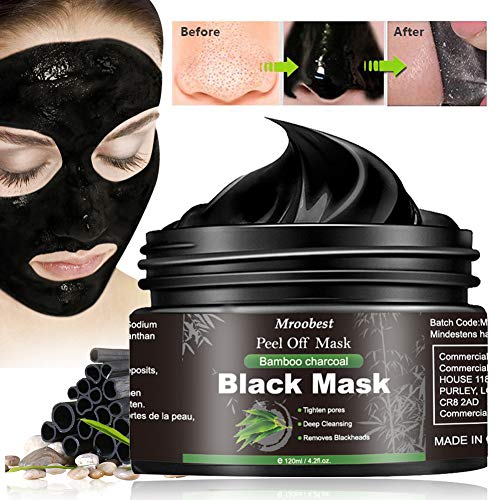 Mascarilla Exfoliante, Mascarilla Exfoliante Facial, Peel Off Máscara, Puntos Negros Mascarilla, Purificante Espinillas y Piel Muerta, Hidratar Piel, Eliminar Puntos Negros, Acné - 120ML
