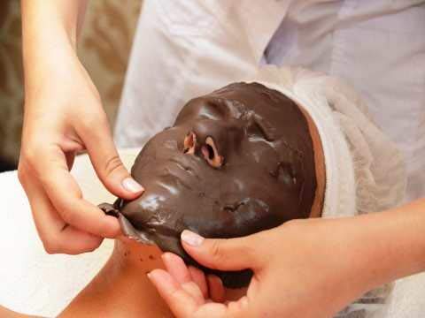 Mascarilla facial hidratante de alginato en polvo, removedor de espinillas Mascarilla puntos negros Mascarilla Vegan, sin aclarado, exfoliante 200 g (Mascarilla de chocolate)