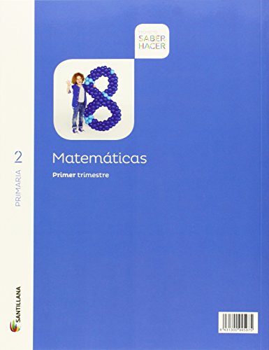 MATEMATICAS 2 PRIMARIA SABER HACER - Pack de 3 libros - 9788468025476