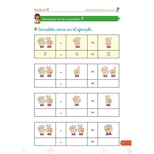 Matemáticas Comprensivas: Cálculo 0 | Educación Infantil | iniciación Sumas y restas | Editorial Geu (Niños de 3 a 5 años)