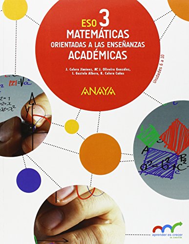 Matemáticas orientadas a las Enseñanzas Académicas 3. Trimestres. (Aprender es crecer en conexión) - 9788467852134