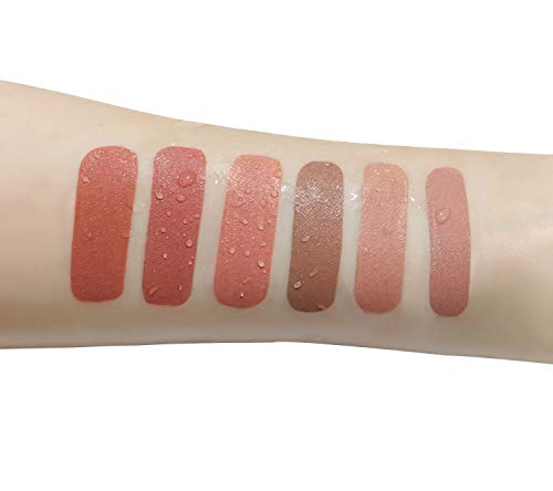 Matte Liquid Lipstick Set, 6 Pcs Superstay Mate Ink Waterproof Lip Gloss Beauty Lips Makeup Set