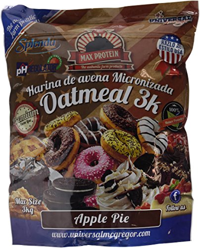 Max Protein Oatmeal Harina de Avena, Termo-Activada - 3000 gr