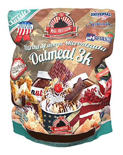 Max Protein Oatmeal Harina Termo-Activada de Avena - 3000 gr