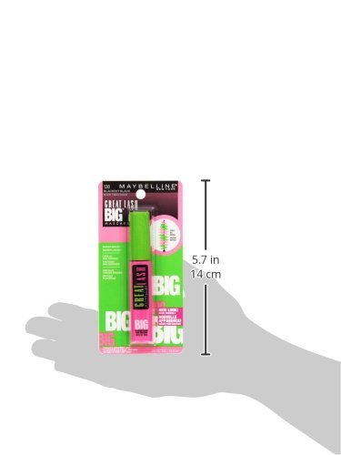 MAYBELLINE - Great Lash Big Washable Mascara 130 Blackest Black - 0.34 fl. oz. (10 ml)