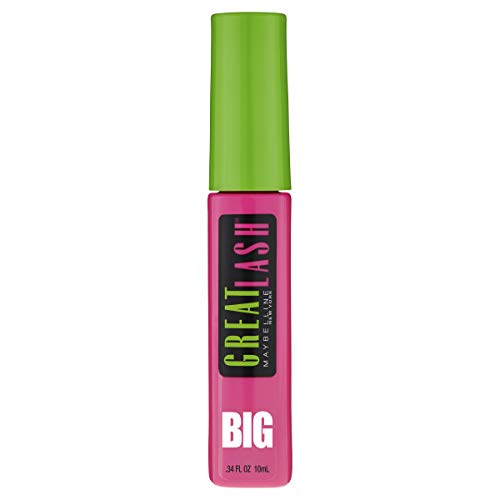 MAYBELLINE - Great Lash Big Washable Mascara 130 Blackest Black - 0.34 fl. oz. (10 ml)