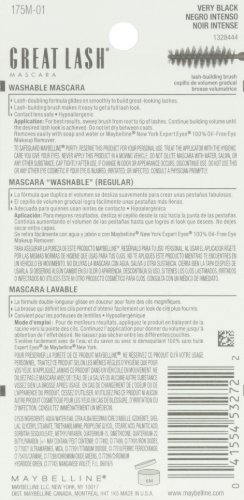 Maybelline Great Lash Blackest Black Mascara