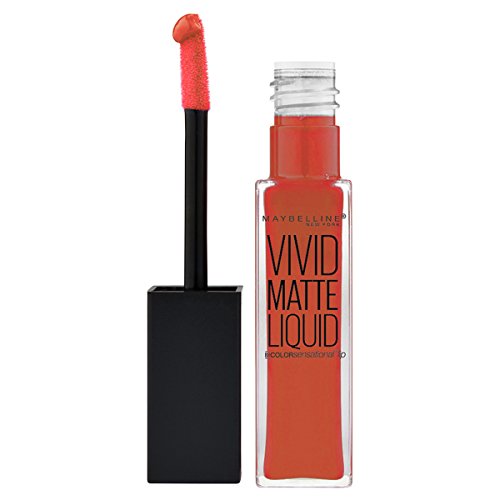 Maybelline New York Barra de Labios Color Sensational Vivid Matte 25 Orange