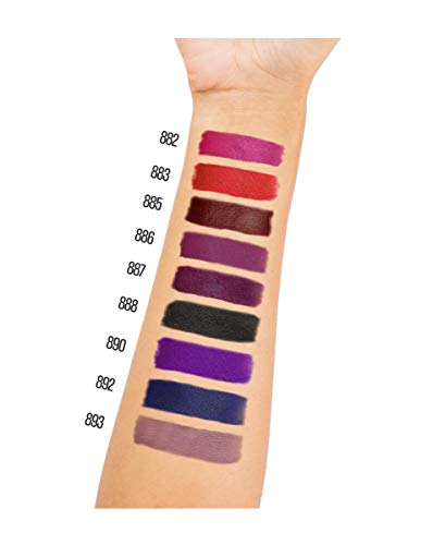Maybelline New York - Color Sensational, Pintalabios Mate Hidratante, Tono 887 Blackest Berry