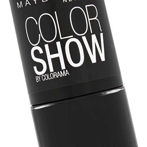 Maybelline New York Color Show Esmalte de Uñas, Tono: Color Show 677 Blackout