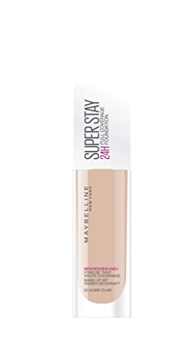 Maybelline New York - Fond de Teint Fluide - Superstay 24H - Ivoire Claire (03) - 30 ml