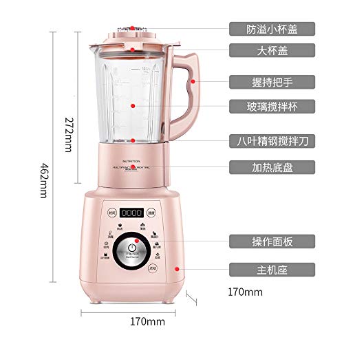 MBBJJ Suplemento hogar eléctrica de múltiples Funciones del Mezclador de bebé Alimentación Alimentación Mezclador Mini Blender Mujer Embarazada Desayuno Leche de Soja de la máquina