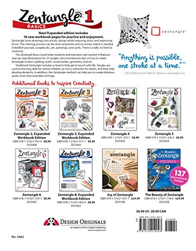 Mcneill, S: Zentangle Basics, Expanded Workbook Edition
