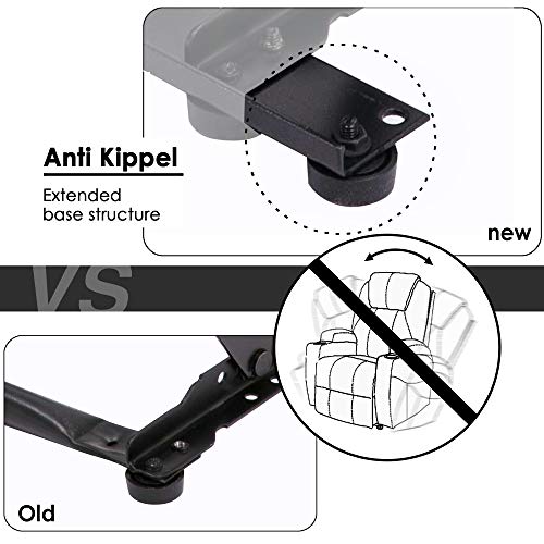 MCombo 7061 - Sillón de masaje eléctrico con función de vibración, color crema