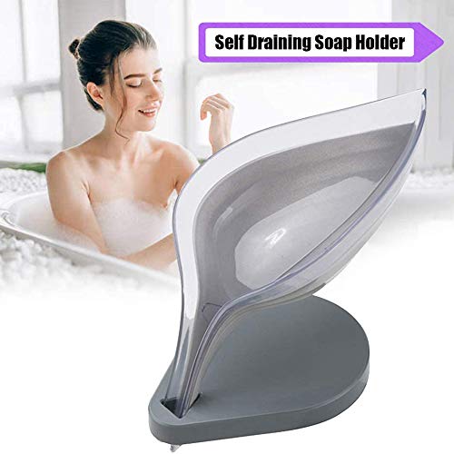 mcy0202 - Jabonera de plástico no Perforada, con Ventosa, con dispensador de jabón