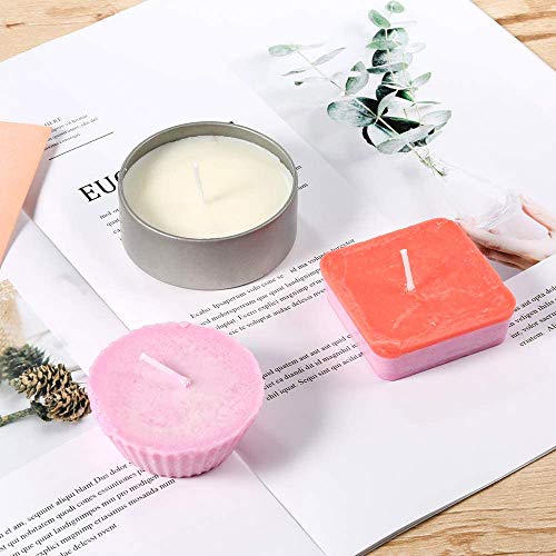 Mechas Enceradas,Vela Mecha Grande,Mechas para Velas de Aceite,Mechas Naturales para Velas,Mechas de Velas Natural,Wick Velas,Mechas para Velas de Cera（100pcs）