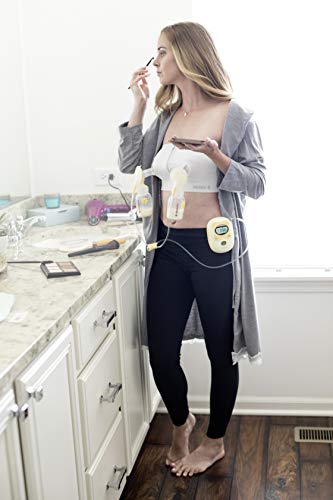 Medela Top sujetador para extración de leche de leche manos libres para que puedas hacer otras cosas mientras te sacas leche talla L