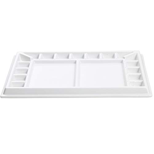 Meeden Studio - Paleta de pintura para acuarela, 13 x 10 pulgadas, para acuarela, 17 pozos