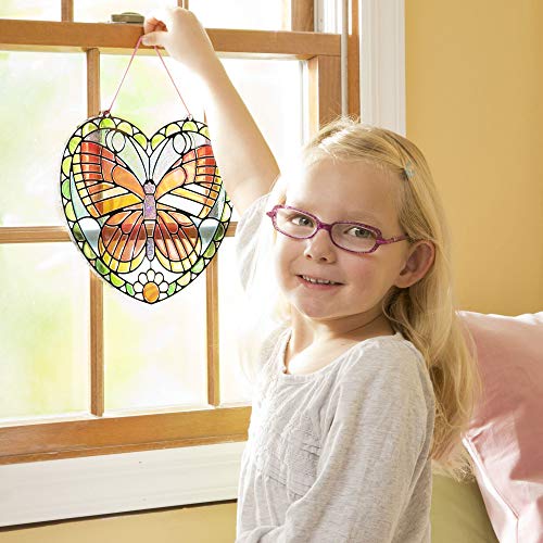 Melissa & Doug- Stained Glass - Butterfly (19295) , color/modelo surtido