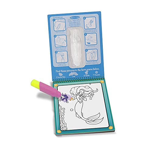 Melissa & Doug- Water Wow Fairy Tale Bloc Revelador para Colorear, Multicolor (19415)