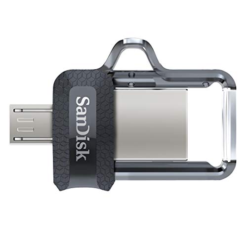 Memoria flash USB SanDisk Ultra Dual m3.0 de 16 GB con USB 3.0 y hasta 130 MB/s