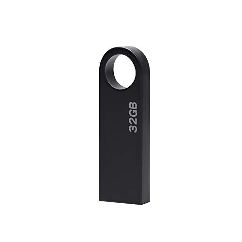 Memorias USB 32GB, Mini Pendrive 32GB USB Unidad Flash Impermeable Memoria Stick 32 GB Colgante para Almacenamiento de Datos Externo