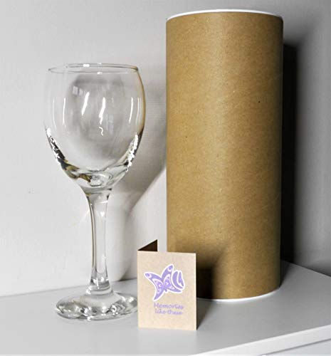 Memories-like-these - Copa de vino con mensaje divertido para chica (en inglés, pintada a mano), color morado