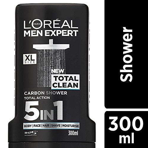 Men Expert Gel de ducha 300 ml total Clean