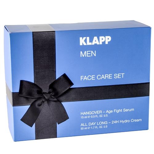  – : Men Face Care Set All Day Long – 24H Hydro Cream + Hangover Fight Serum (1 unidades)