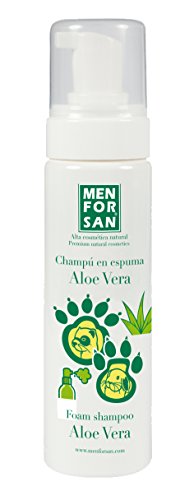 MENFORSAN Champú en Espuma con aloe Vera para Roedores Y Hurones - 200 ml