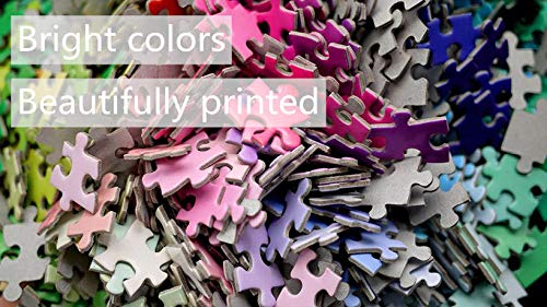 Mengle Rompecabezas 1000 Piezas Niños Y Adultos DIY Jigsaw Puzzle Juego Education Juguetes Classic Rompecabezas Decoración El Hogar Regalo Bestia Mitológica Color Cabra