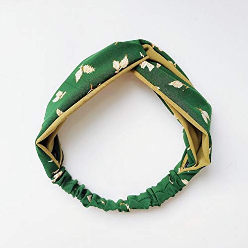 MENGYANG Banda para El Cabello Diadema con Estampado Floral, Diadema para Niña, Diadema con Estampado Floral, Lazos Elásticos para El Cabello para Lavar La Cara, Accesorios para El Cabello