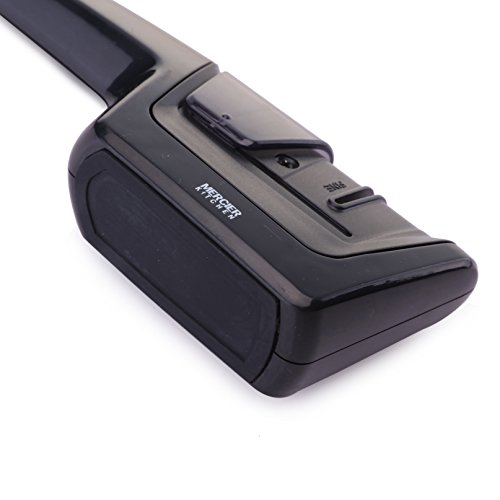 Mercier - Afilador de cuchillos manual con revestimiento de diamante de grado comercial de 2 etapas