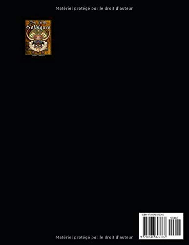 Mes récits gothiques Carnet à remplir: Carnet de notes à remplir pour raconter ses journées et inscrire ses envies |  Broché 99 pages | 21,59 x 27,94 cm