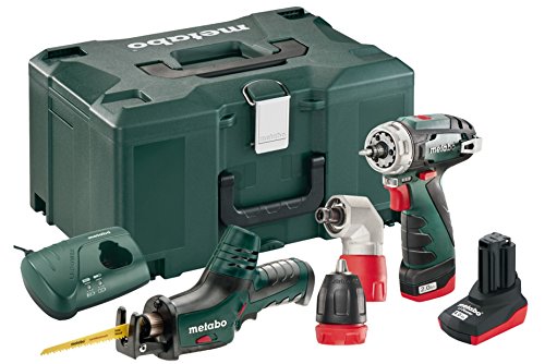 Metabo - Kit Metabo Inalámbrico Combo fábrica 2.2 10.8 Pro BS rápida + ASE