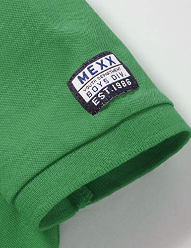 Mexx Polo, Verde (Online Lime 170145), 110/116 (Talla del Fabricante: 110-116) para Niños