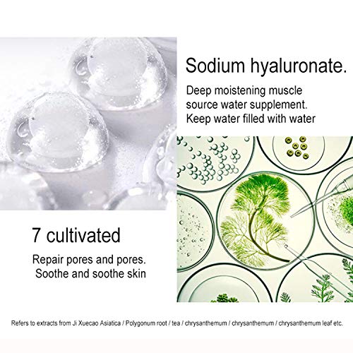 mfpthxf Esencia de ácido lactobiónico de poros Cero, régimen Completo de suero Facial con súper hidratación de la Piel, máquina de suero para el Rostro para minimizar los poros y rejuvenecer (1pcs)