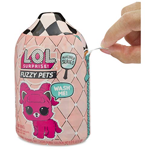 MGA Entertainment- Fuzzy Pets Ball Makeover Series 1A, Mascotas, Sorpresa, Multicolor, 0 (557111E7C)