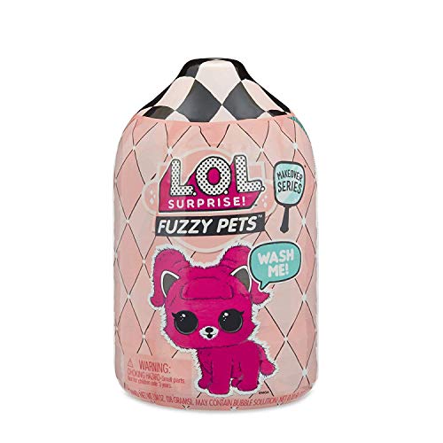 MGA Entertainment- Fuzzy Pets Ball Makeover Series 1A, Mascotas, Sorpresa, Multicolor, 0 (557111E7C)