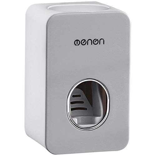 MHTECH automática exprimidor de Pasta de Dientes, dispensador de Pasta de Dientes automático, Automatic Tooth Paste Dispenser Holder, Pared Bathroom Accessories (11x7x6cm)