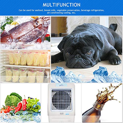 MHwan acumuladores de frío, Paquetes de Hielo, Paquetes de hielo para loncheras Paquetes fríos reutilizables fríos de larga duración para mantener los alimentos frescos, acampar, 150 ml, 12 piezas