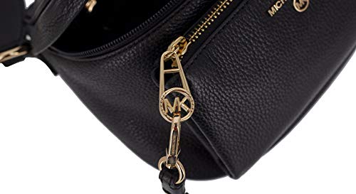 Michael Kors Bolso de riñonera Slaterde piel martillada negra