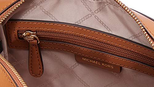 Michael Kors Crossbody - Bolso Bandolera para Mujer, Marrón (Brown), 15 x 10 x 5 cm