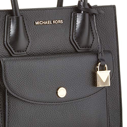 Michael Kors Mercer, MD POCKET MSGR para Mujer, NEGRO, Medium
