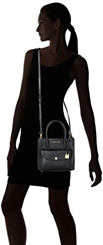 Michael Kors Mercer, MD POCKET MSGR para Mujer, NEGRO, Medium