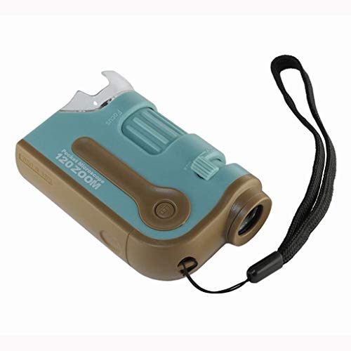 Microscopio de Bolsillo con luz LED 60x-120x con lupa incorporada con luz UV y LED de Ciencia, Fibras, Plantas, células, Piel, Moneda, Vida Silvestre y más