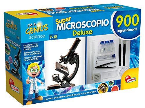 Microscopio deluxe. I'm a genius