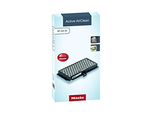 Miele SF-AA 30 Filtro de banda de tiempo de carbón activo para modelos Classic C1 o Dynamic U1 y modelos en S2000, S300, S400, S500, S600, S700, S800 y S7000